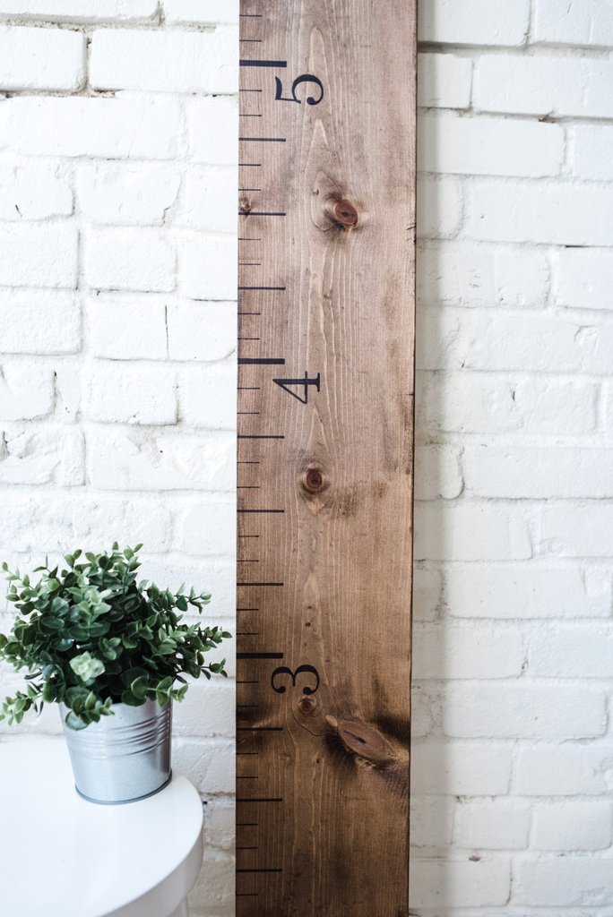 Personalized Wooden Growth Chart White Loft - Wall Height Chart Wooden Personalized Wooden Growth Chart White Loft - Wall Height Chart Wooden