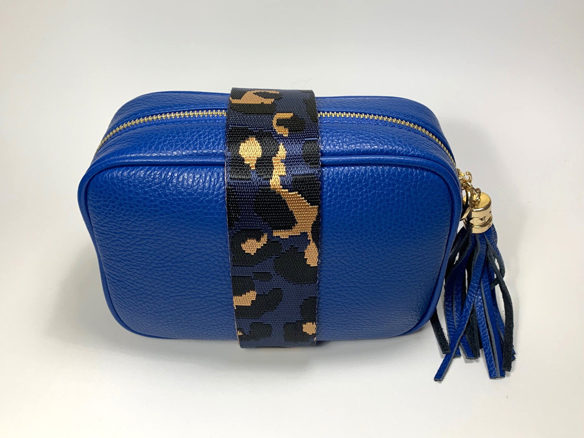 navy blue purse strap