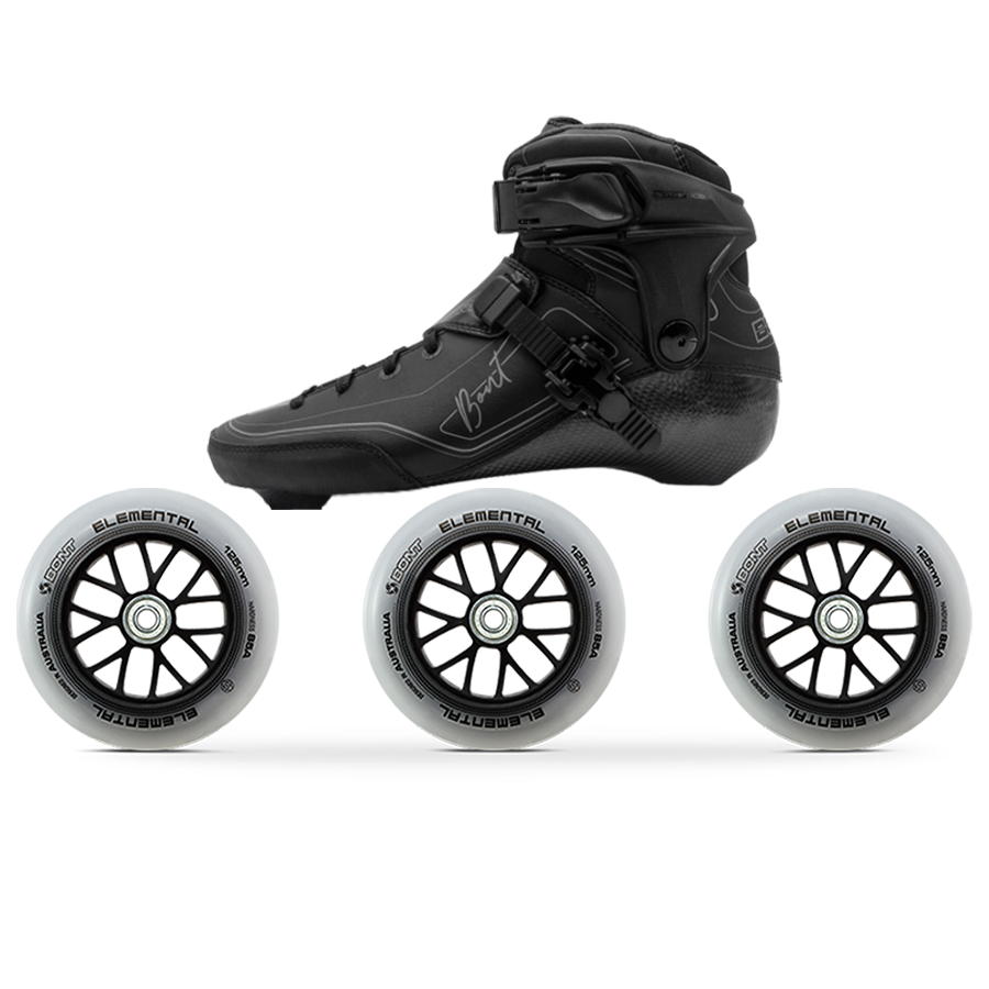 Bont】インラインスケート【Luna】125mm 聞き取っ 3ホイール